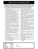 Preview for 2 page of Goldair Platinum GPDH260 Operating Instructions Manual