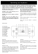 Предварительный просмотр 4 страницы Goldair PLATINUM GPDH300 Manual