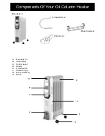 Preview for 3 page of Goldair Platinum GPOC407 Operating Instructions Manual