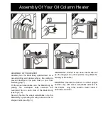 Preview for 4 page of Goldair Platinum GPOC407 Operating Instructions Manual