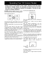 Предварительный просмотр 5 страницы Goldair Platinum GPOC407 Operating Instructions Manual