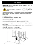 Preview for 6 page of Goldair PLATINUM GPPAC250 Operating Instructions Manual