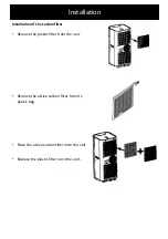 Предварительный просмотр 8 страницы Goldair PLATINUM GPPAC250 Operating Instructions Manual