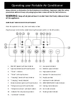 Предварительный просмотр 9 страницы Goldair PLATINUM GPPAC250 Operating Instructions Manual