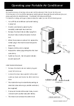 Предварительный просмотр 13 страницы Goldair PLATINUM GPPAC250 Operating Instructions Manual