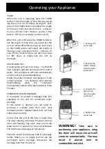 Preview for 7 page of Goldair Select GSD170 Operating Instructions Manual