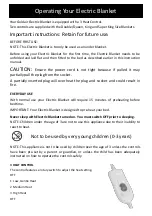 Preview for 6 page of Goldair Select GSFL Series Operating Instructions Manual