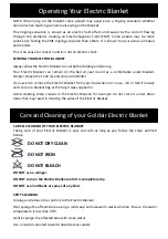 Preview for 7 page of Goldair Select GSFL Series Operating Instructions Manual