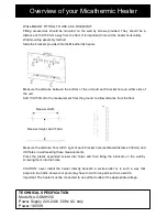 Preview for 5 page of Goldair Select GSMH100 Operating Instructions Manual