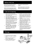 Preview for 5 page of Goldair Wonder Chief FES150 Operating Instructions Manual