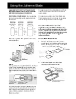 Предварительный просмотр 11 страницы Goldair Wonder Chief FES150 Operating Instructions Manual