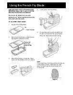 Предварительный просмотр 13 страницы Goldair Wonder Chief FES150 Operating Instructions Manual