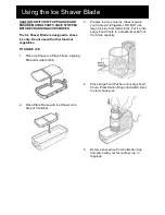 Preview for 14 page of Goldair Wonder Chief FES150 Operating Instructions Manual