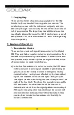 Preview for 10 page of Goldak 902 Operating Manual