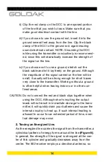 Preview for 16 page of Goldak 902 Operating Manual