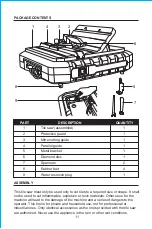 Предварительный просмотр 11 страницы Goldblatt G02770 Owner'S Manual