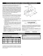 Предварительный просмотр 6 страницы Golden Blount CBF18VF+OMEGA18LM Installation And Operating Instructions Manual