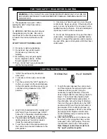 Preview for 15 page of Golden Blount EL GRANDE HD5030-TV Installation And Operating Instructions Manual