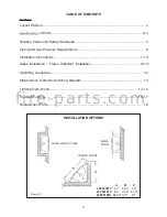 Preview for 2 page of Golden Blount LFP4218 Installation And Operating Instructions Manual