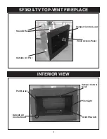 Preview for 3 page of Golden Blount SUPER-FIRE SF3624-TV Installation And Operating Instructions Manual