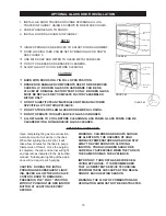 Preview for 10 page of Golden Blount SUPER-FIRE SF4224-TV Installation And Operating Instructions Manual