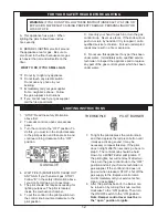 Preview for 12 page of Golden Blount SUPER-FIRE SF4224-TV Installation And Operating Instructions Manual