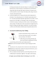 Preview for 8 page of Golden Motor E-bike Shrinker User Manual