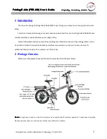 Preview for 5 page of Golden Motor Folding E-bike FEB-600 User Manual