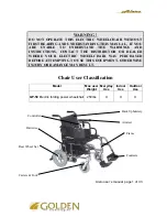 Preview for 3 page of Golden Technologies Alero GP-50 User Manual