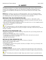 Preview for 8 page of Golden Technologies Buzz Around Lite GB106 Owner'S Manual