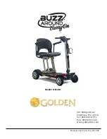 Предварительный просмотр 40 страницы Golden Technologies Buzzaround Carry On GB120 Owner'S Manual