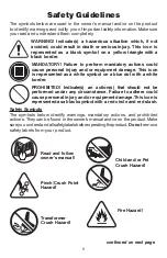 Preview for 3 page of Golden Technologies Cirrus PR-508 Owner'S Manual