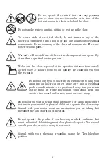 Preview for 6 page of Golden Technologies Cirrus PR-508 Owner'S Manual