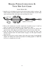 Preview for 8 page of Golden Technologies Cirrus PR-508 Owner'S Manual