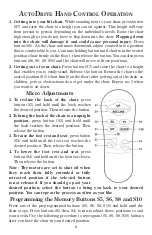 Preview for 9 page of Golden Technologies Cirrus PR-508 Owner'S Manual