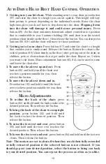 Preview for 13 page of Golden Technologies Cirrus PR-508 Owner'S Manual