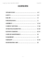 Preview for 4 page of Golden Technologies Compass GP600 CC Owner'S Manual