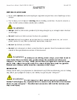 Preview for 8 page of Golden Technologies Compass GP600 CC Owner'S Manual