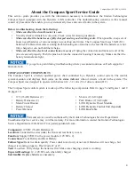 Preview for 5 page of Golden Technologies Compass Sport GP605 Service Manual