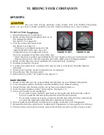 Preview for 21 page of Golden Technologies Golden Companion GC240 Owner'S Manual