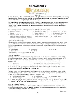 Preview for 35 page of Golden Technologies Golden Companion GC240 Owner'S Manual