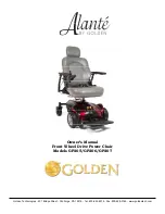 Golden Alante GP205 Owner'S Manual preview