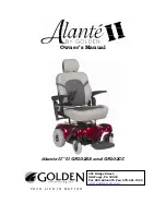 Golden Alante II GP202 Owner'S Manual preview