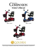 Golden Companion GC440C Owner'S Manual preview