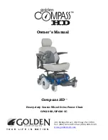 Golden Compass HD GP620CC Owner'S Manual preview