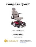 Preview for 1 page of Golden Compass Sport GP605 CC Owner'S Manual