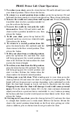 Предварительный просмотр 10 страницы Golden MAXICOMFORT EZ Sleeper PR-761 Owner'S Manual