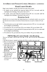 Предварительный просмотр 14 страницы Golden MAXICOMFORT EZ Sleeper PR-761 Owner'S Manual