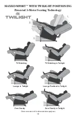 Предварительный просмотр 16 страницы Golden MAXICOMFORT EZ Sleeper PR-761 Owner'S Manual