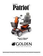 Golden PATRIOT GR575 Owner'S Manual предпросмотр